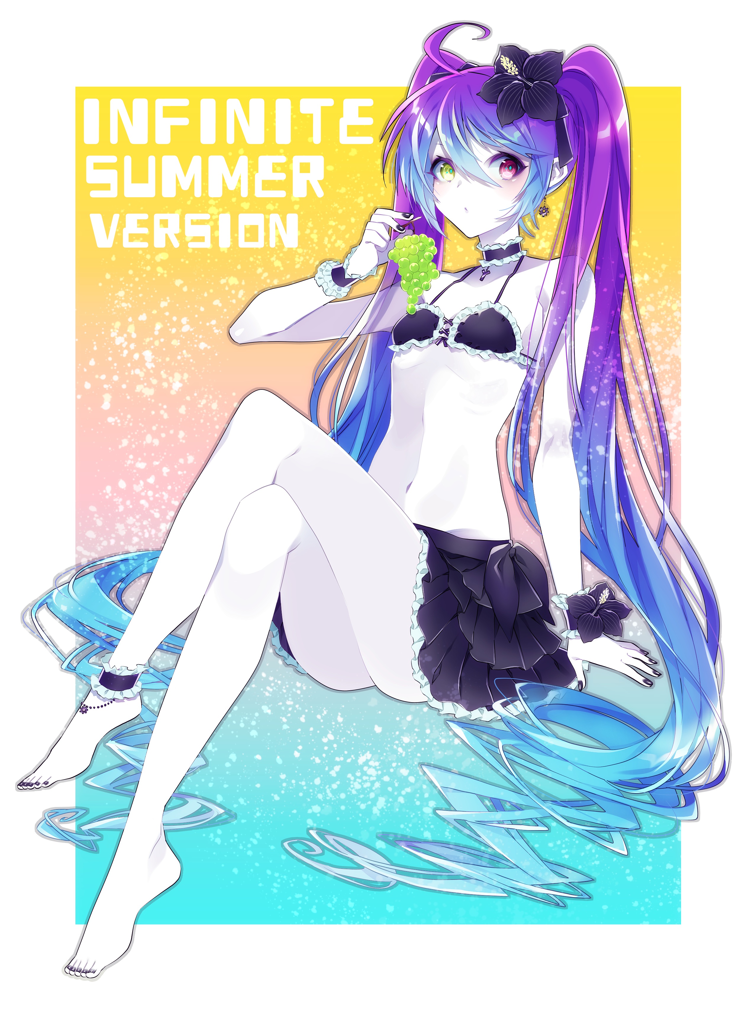 Vocaloid Hatsune Miku Bikini Feet Swimsuits Yande Re